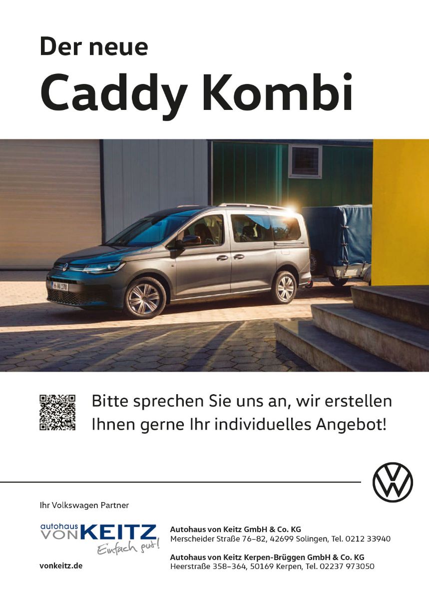 VW               Der neue Caddy Kombi