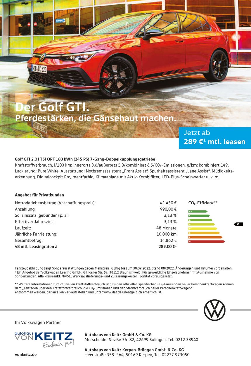 Privat VW        Golf GTI